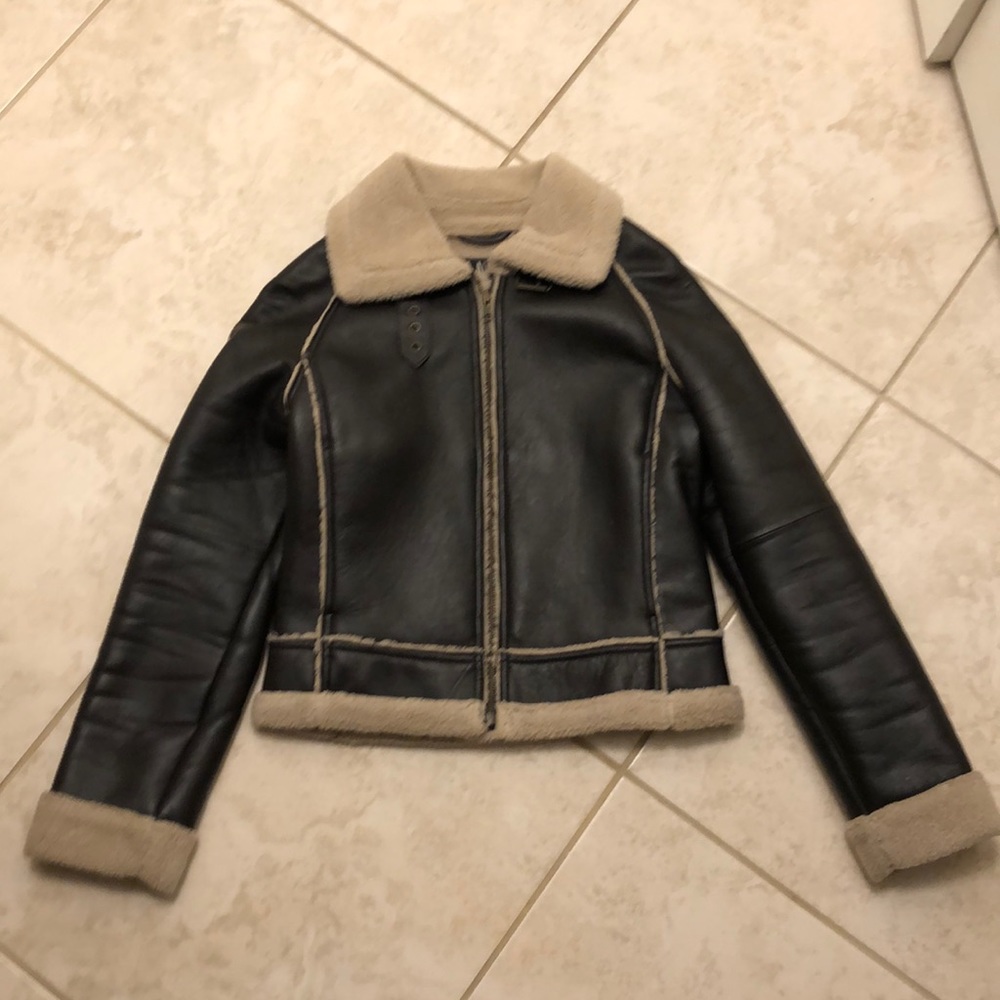 INC Leather Jacket